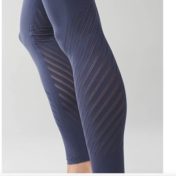 Lululemon Enlighten Tight High Rise Cadet Blue (Size M) - Picture 2 of 9